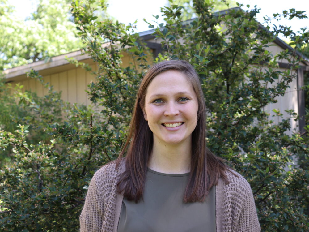 An outdoor portrait of Sarah Halvorsen
